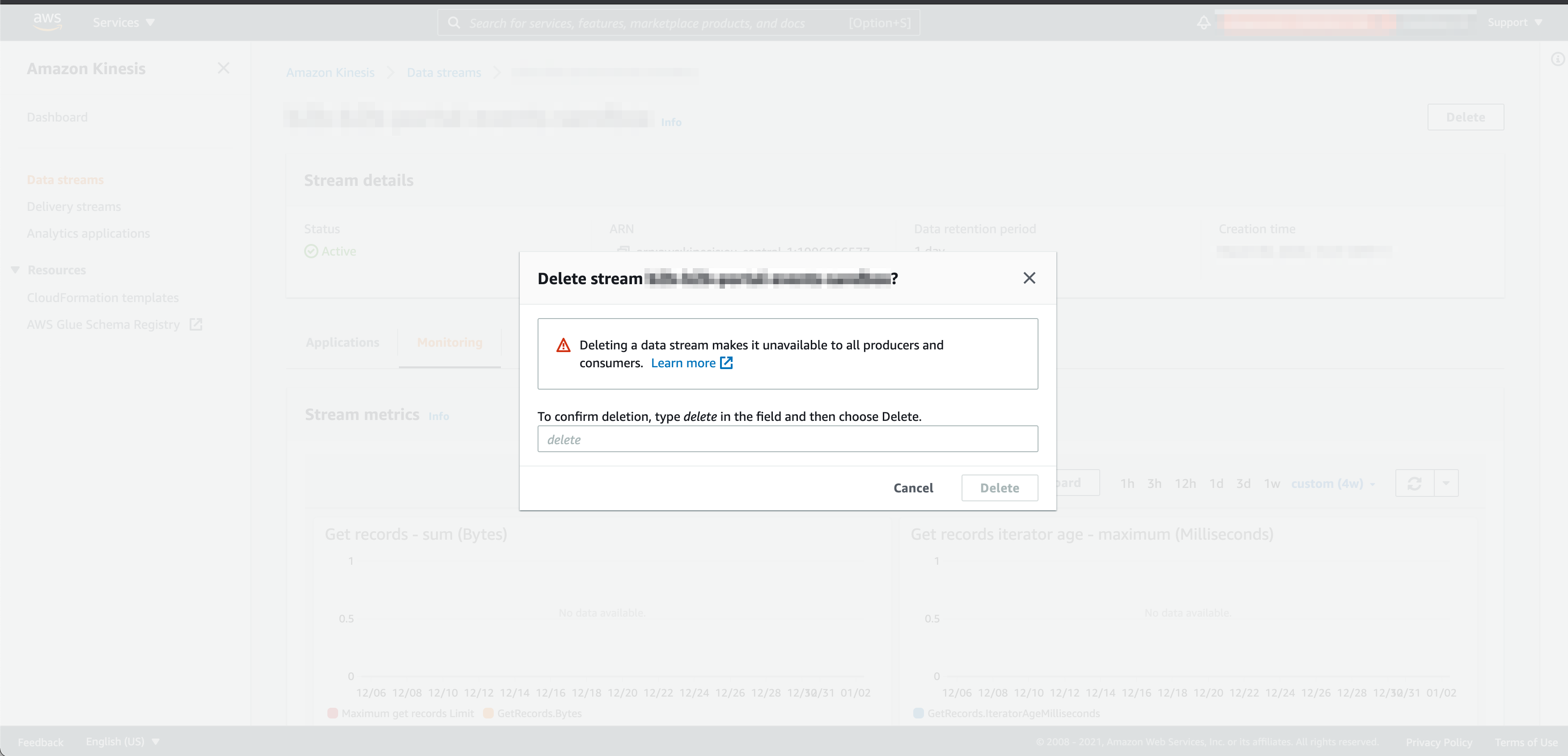 Kinesis Data Stream